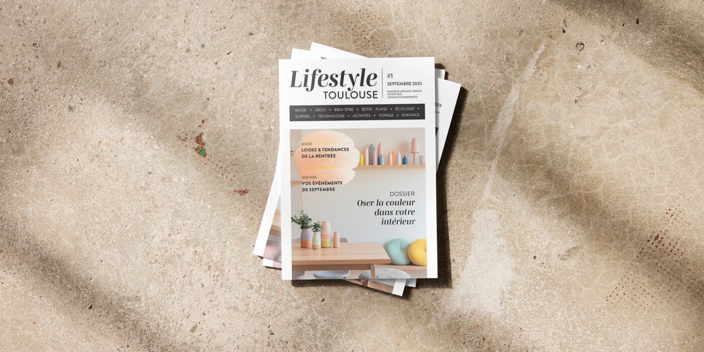 Projet de création de magazine LIFESTYLE