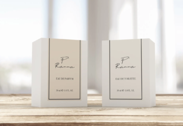 Projet de création d'étiquettes pour packagings de marque de parfums P'Ranna